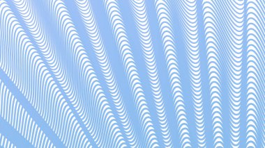 Kumaş biçimi için Aero Blue dalga çizgisi desen arkaplanı