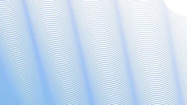 Kumaş biçimi için Aero Blue dalga çizgisi desen arkaplanı