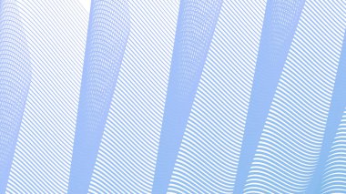 Kumaş biçimi için Aero Blue dalga çizgisi desen arkaplanı