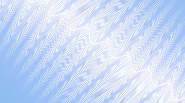 Kumaş biçimi için Aero Blue dalga çizgisi desen arkaplanı