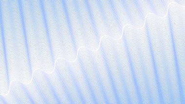 Kumaş biçimi için Aero Blue dalga çizgisi desen arkaplanı