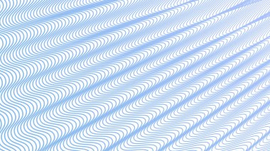 Kumaş biçimi için Aero Blue dalga çizgisi desen arkaplanı