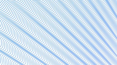 Kumaş biçimi için Aero Blue dalga çizgisi desen arkaplanı