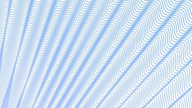 Kumaş biçimi için Aero Blue dalga çizgisi desen arkaplanı