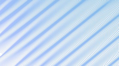 Kumaş biçimi için Aero Blue dalga çizgisi desen arkaplanı