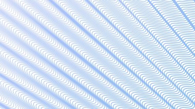 Kumaş biçimi için Aero Blue dalga çizgisi desen arkaplanı