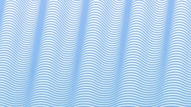 Kumaş biçimi için Aero Blue dalga çizgisi desen arkaplanı