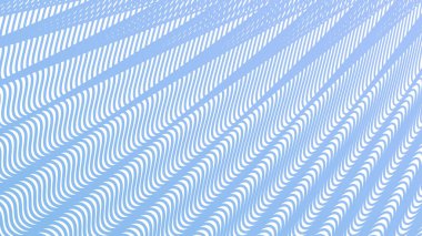 Kumaş biçimi için Aero Blue dalga çizgisi desen arkaplanı