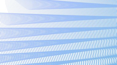 Kumaş biçimi için Aero Blue dalga çizgisi desen arkaplanı