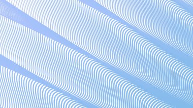 Kumaş biçimi için Aero Blue dalga çizgisi desen arkaplanı