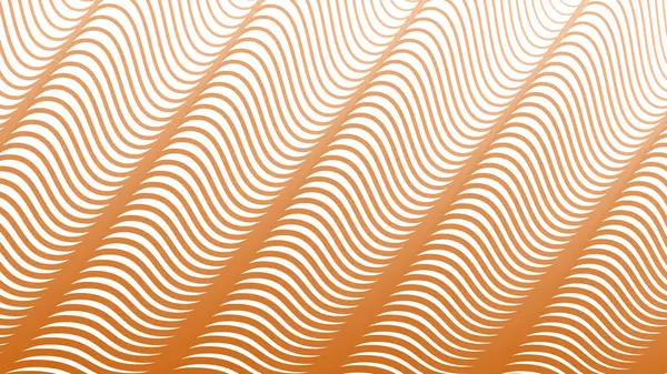 Kumaş biçimi için turuncu çizgili dalga deseni arkaplanı