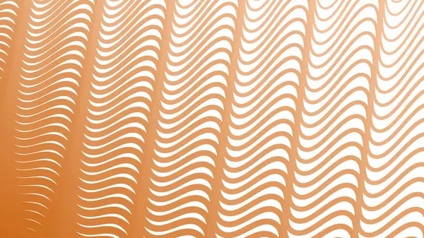 Kumaş biçimi için turuncu çizgili dalga deseni arkaplanı