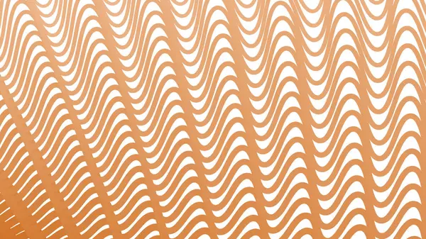 Kumaş biçimi için turuncu çizgili dalga deseni arkaplanı