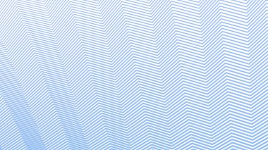 Kumaş biçimi için Aero Blue Zig zag çizgi çizgileri