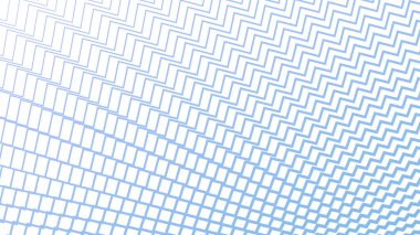 Kumaş biçimi için Aero Blue Zig zag çizgi çizgileri