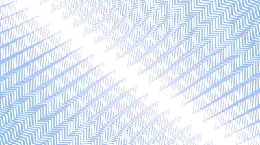 Kumaş biçimi için Aero Blue Zig zag çizgi çizgileri