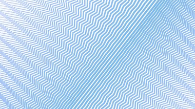 Kumaş biçimi için Aero Blue Zig zag çizgi çizgileri