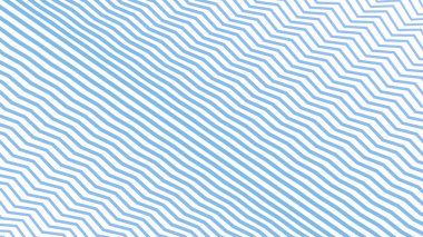 Kumaş biçimi için Aero Blue Zig zag çizgi çizgileri