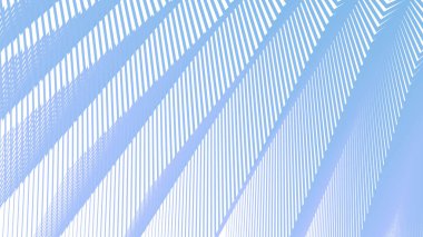 Kumaş biçimi için Aero Blue Zig zag çizgi çizgileri