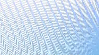 Kumaş biçimi için Aero Blue Zig zag çizgi çizgileri