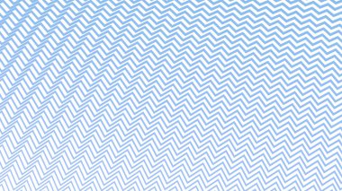 Kumaş biçimi için Aero Blue Zig zag çizgi çizgileri