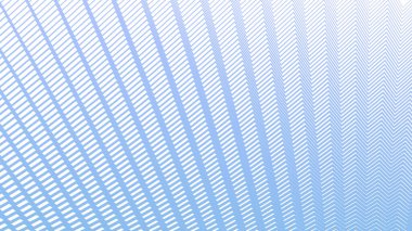 Kumaş biçimi için Aero Blue Zig zag çizgi çizgileri