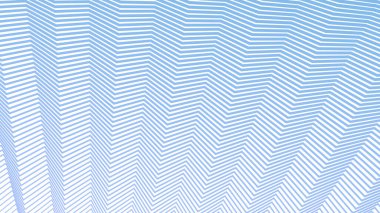 Kumaş biçimi için Aero Blue Zig zag çizgi çizgileri