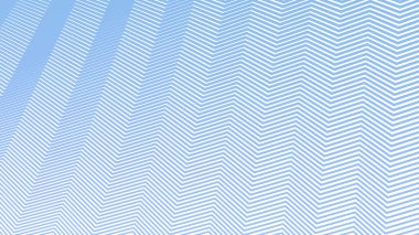 Kumaş biçimi için Aero Blue Zig zag çizgi çizgileri
