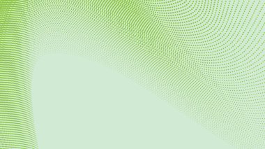 Arkaplan veya sunum için yarım ton desenli yeşil tosca