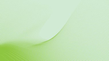 Arkaplan veya sunum için yarım ton desenli yeşil tosca