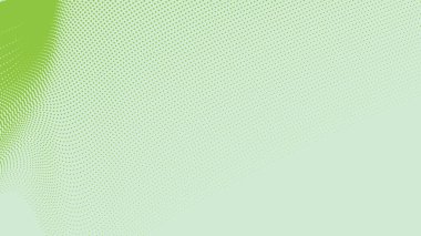 Arkaplan veya sunum için yarım ton desenli yeşil tosca