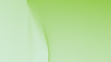 Arkaplan veya sunum için yarım ton desenli yeşil tosca