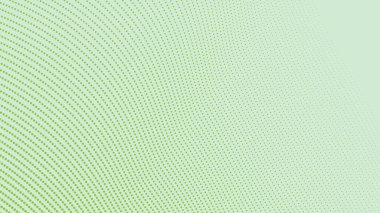 Arkaplan veya sunum için yarım ton desenli yeşil tosca