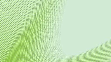 Arkaplan veya sunum için yarım ton desenli yeşil tosca