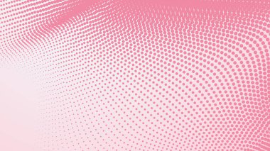 Arkaplan için yarım tonlu pembe nokta özeti arkaplan