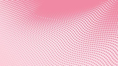 Arkaplan için yarım tonlu pembe nokta özeti arkaplan