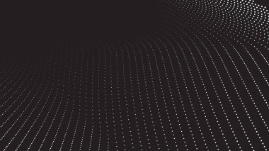 Duvar kağıdı veya arkaplan için beyaz yarım tonlu siyah arkaplan