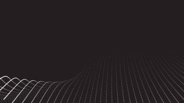 Duvar kağıdı veya arkaplan için beyaz yarım tonlu siyah arkaplan