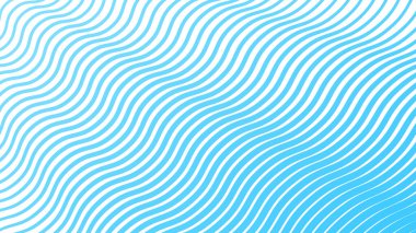 Arkaplan veya kumaş biçimi için mavi dalga çizgisi deseni soyut arkaplan