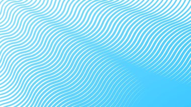 Arkaplan veya kumaş biçimi için mavi dalga çizgisi deseni soyut arkaplan