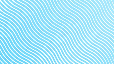 Arkaplan veya kumaş biçimi için mavi dalga çizgisi deseni soyut arkaplan