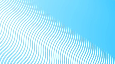 Arkaplan veya kumaş biçimi için mavi dalga çizgisi deseni soyut arkaplan