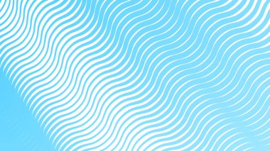 Arkaplan veya kumaş biçimi için mavi dalga çizgisi deseni soyut arkaplan