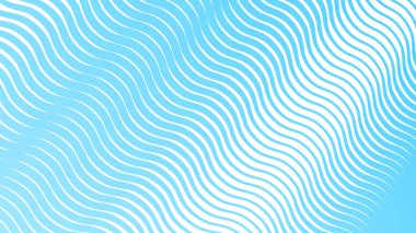 Arkaplan veya kumaş biçimi için mavi dalga çizgisi deseni soyut arkaplan