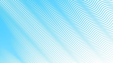 Arkaplan veya kumaş biçimi için mavi dalga çizgisi deseni soyut arkaplan