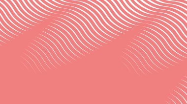 Açık mercan çizgisi deseni arkaplan veya kumaş biçimi için soyut arkaplan