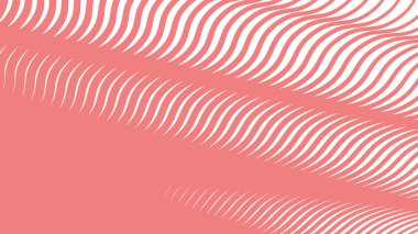 Açık mercan çizgisi deseni arkaplan veya kumaş biçimi için soyut arkaplan