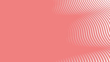 Açık mercan çizgisi deseni arkaplan veya kumaş biçimi için soyut arkaplan