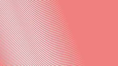 Açık mercan çizgisi deseni arkaplan veya kumaş biçimi için soyut arkaplan