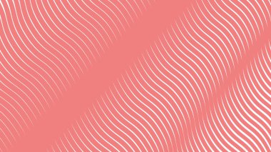 Açık mercan çizgisi deseni arkaplan veya kumaş biçimi için soyut arkaplan